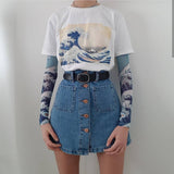 Galartsy The great wave off kanagawa t-shirt, view 3