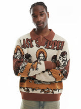 Galartsy The Last Supper Knit Sweater, view 2