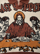 Galartsy The Last Supper Knit Sweater, view 6