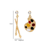 Galartsy The painter earrings, view 2
