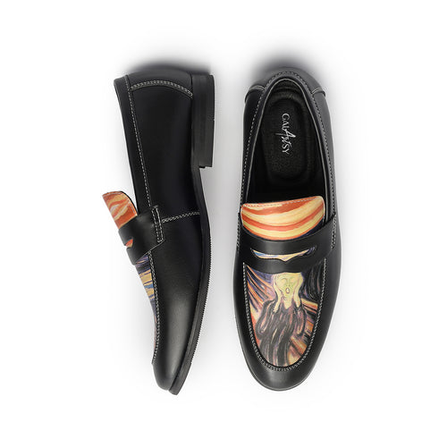 Galartsy The Scream, Edvard Munch Loafers