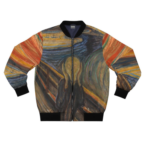 Galartsy The scream munch Bomber Jacket