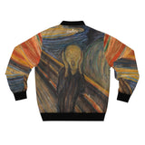 Galartsy The scream munch Bomber Jacket, view 2