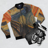 Galartsy The scream munch Bomber Jacket, view 3