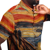 Galartsy Munch The Scream BUTTONED SHIRT, view 6