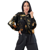 Galartsy The Seven Works of Mercy Caravaggio cropped windbreaker, view 4
