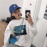 Galartsy The starry Night Sweatshirt, view 2