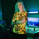 Galartsy Sunflowers unisex sports jersey, view 2