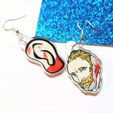 Galartsy Van Gogh Acrylic Earrings, view 3