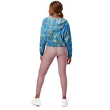 Galartsy Van gogh Almond Blossom cropped windbreaker, view 5