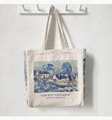 Galartsy Van Gogh Artsy canvas tote bags, view 2