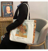 Galartsy Van Gogh Artsy canvas tote bags, view 5