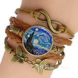 Galartsy Van Gogh wrap Bracelets, view 2
