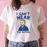 Galartsy Van gogh Can't Hear The Haters T-Shirt, view 2