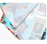 Galartsy Van Gogh collage Hawaiian Shirt, view 3
