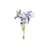 Galartsy Van gogh flowers enamel pins, view 4
