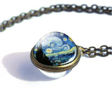 Galartsy Van gogh Glass necklace, view 3