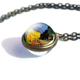 Galartsy Van gogh Glass necklace, view 4