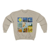 Galartsy Van Gogh Greatest hits Sweatshirt, view 3