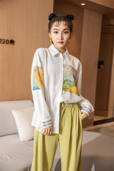 Galartsy Van gogh inspired Shirt, view 3