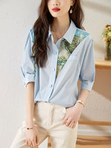 Galartsy Van Gogh Inspired shirt, view 6