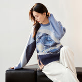 Galartsy Starry Night Knit Sweater, view 3