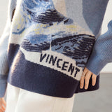 Galartsy Starry Night Knit Sweater, view 5