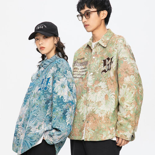 Galartsy Van Gogh inspired Streetwear Gothic Jacket