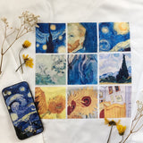 Galartsy Van gogh paintings grid Sweatshirt, view 3