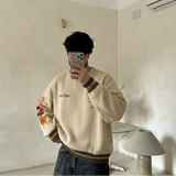 Galartsy Van gogh retro sweater, view 3