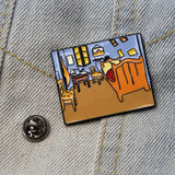Galartsy Van Gogh room Enamel Pins, view 4