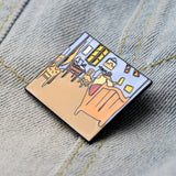 Galartsy Van Gogh room Enamel Pins, view 6
