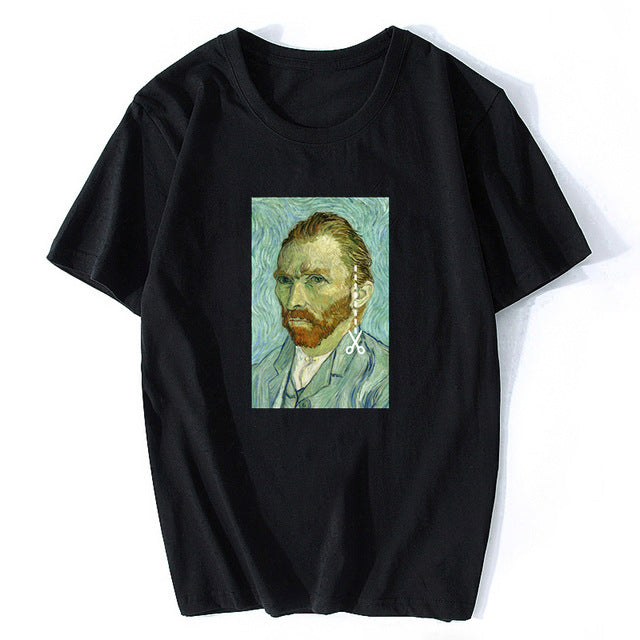 Galartsy Van Gogh self portrait T-shirt