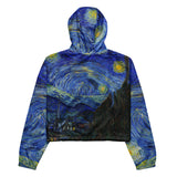 Galartsy Van gogh Starry Night cropped windbreaker, view 2
