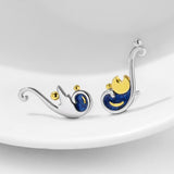 Galartsy Van Gogh Starry Night inspired Earring, view 2