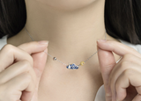 Galartsy Van Gogh Starry Night inspired Necklace, view 4