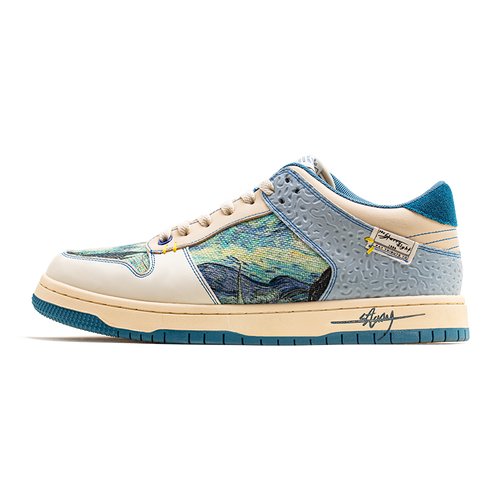 Galartsy Van Gogh Starry Night inspired sneakers