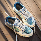 Galartsy Van Gogh Starry Night inspired sneakers, view 2