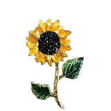 Galartsy Van Gogh Sunflower Brooch, view 5
