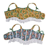 Galartsy Van Gogh Sunflower Tapestry Corset top, view 3