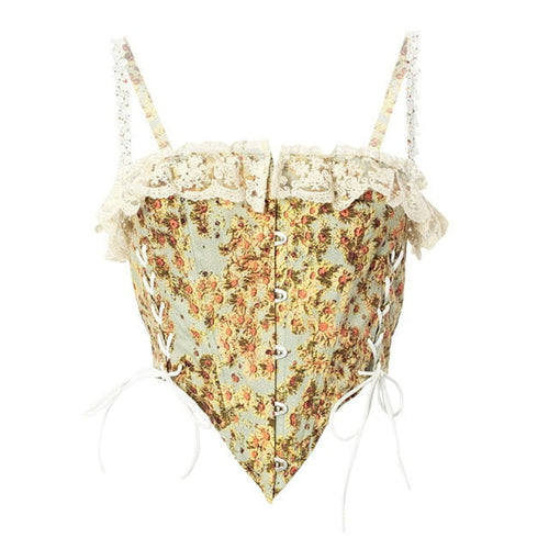 Galartsy Van Gogh sunflowers inspired corset