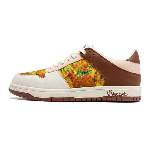 Galartsy Van Gogh Sunflowers inspired sneakers