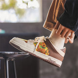 Galartsy Van Gogh Sunflowers inspired sneakers, view 2