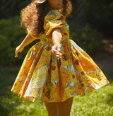 Galartsy Van Gogh Sunflowers Puffy mini dress, view 2