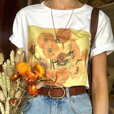 Galartsy Van Gogh Sunflowers T-Shirt, view 2