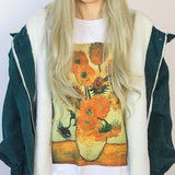 Galartsy Van Gogh Sunflowers T-Shirt, view 5