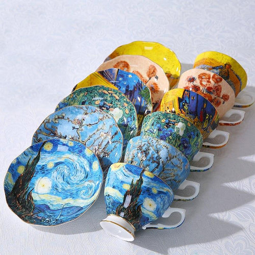 Galartsy Van Gogh tea cups