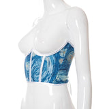 Galartsy Van Gogh underbust corset belt, view 5