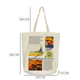 Galartsy Van gogh vintage Bag, view 3