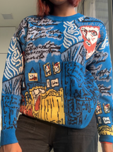 Galartsy Van Gogh's life sweater, view 5